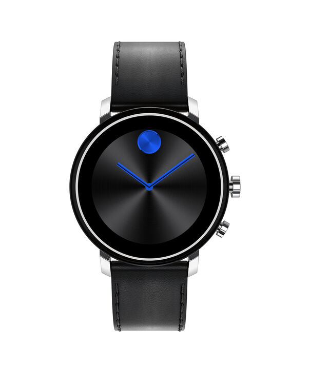 movado connect black