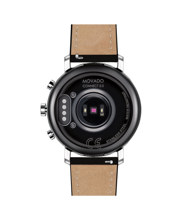 movado connect black